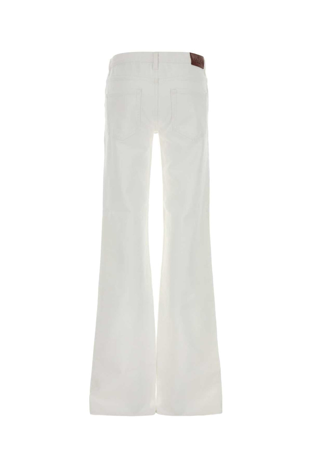Gucci Women White Denim Jeans