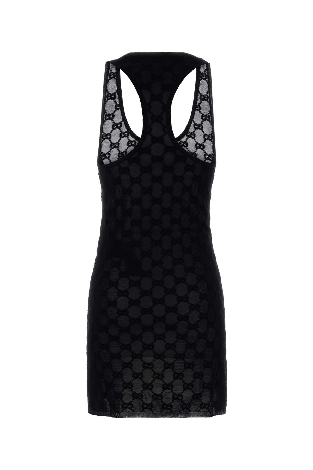 Gucci Women Midnight Blue Viscose Blend Dress