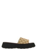 Gucci Women Gg Canvas Slippers