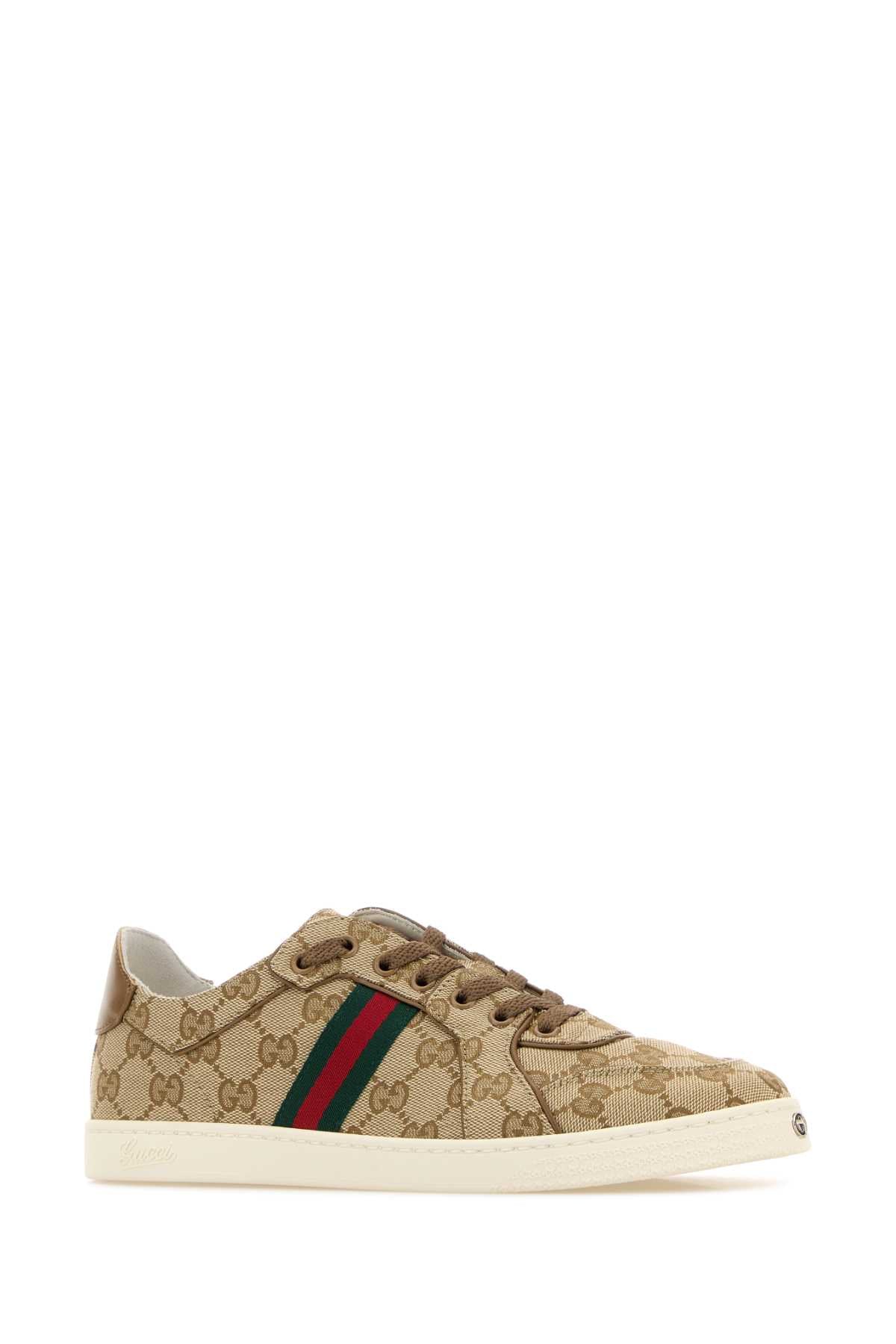 Gucci Women Gg Canvas Stretch Sneakers