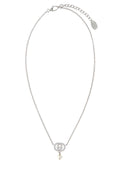 Gucci Women Silver Metal Neckline