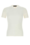 Gucci Men White Knit T-Shirt
