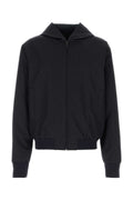 Gucci Men Dark Blue Gg Cotton Jacket