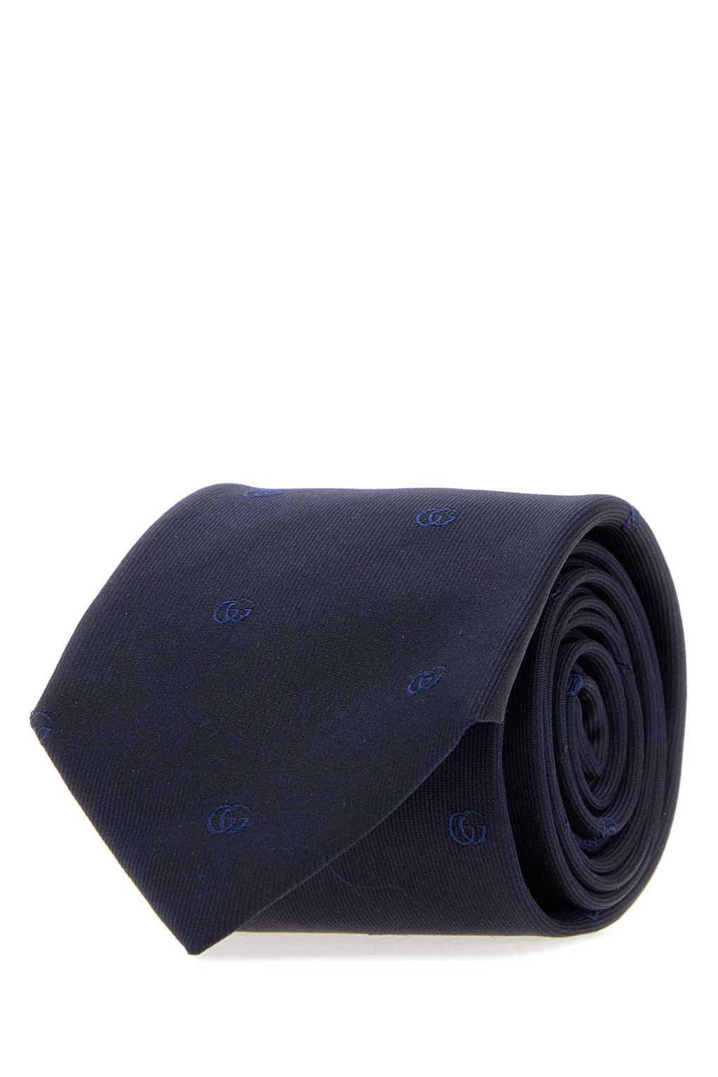 Gucci Men Midnight Blue Jacquard Tie