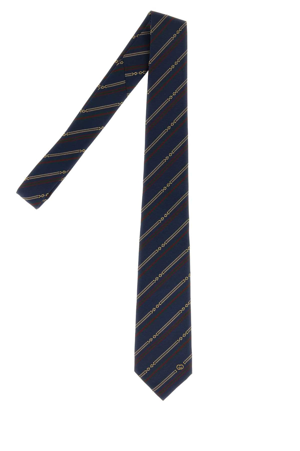 Gucci Men Embroidered Jacquard Tie