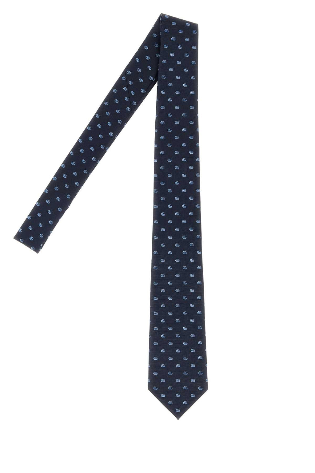 Gucci Men Embroidered Jacquard Tie