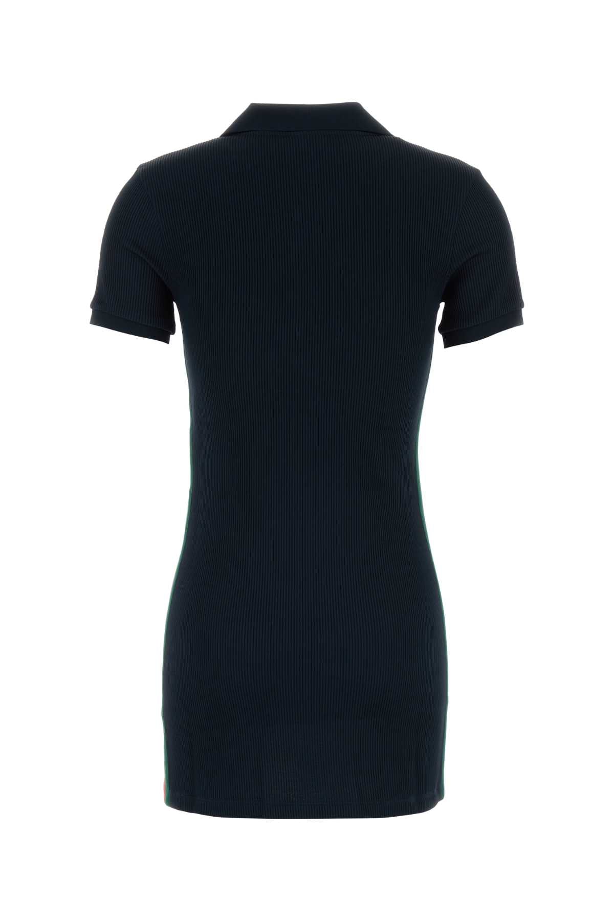 Gucci Women Navy Blue Jersey Polo Dress