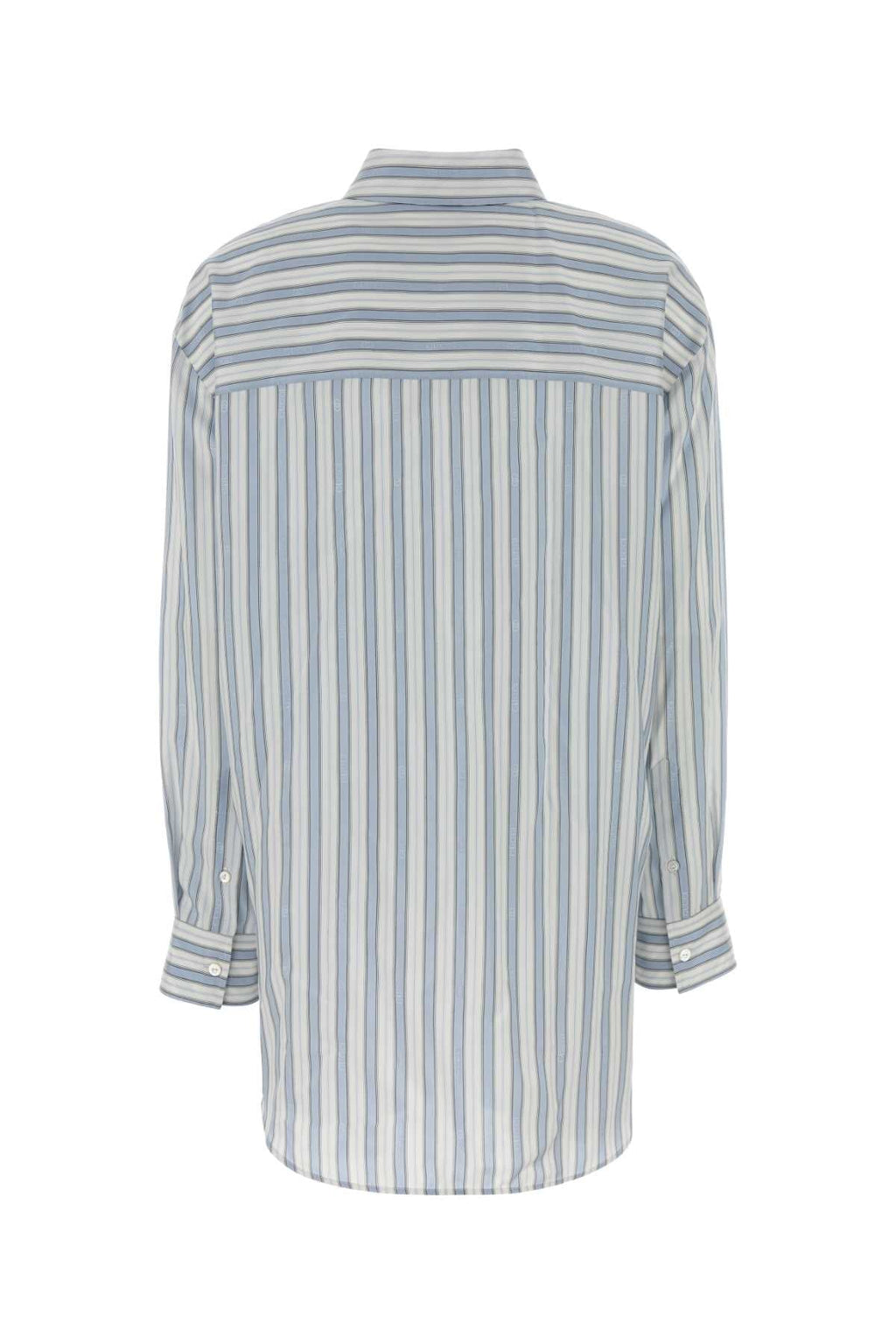 Gucci Women Embroidered Silk Oversize Shirt