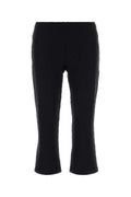 Gucci Women Black Jersey Capri Pant