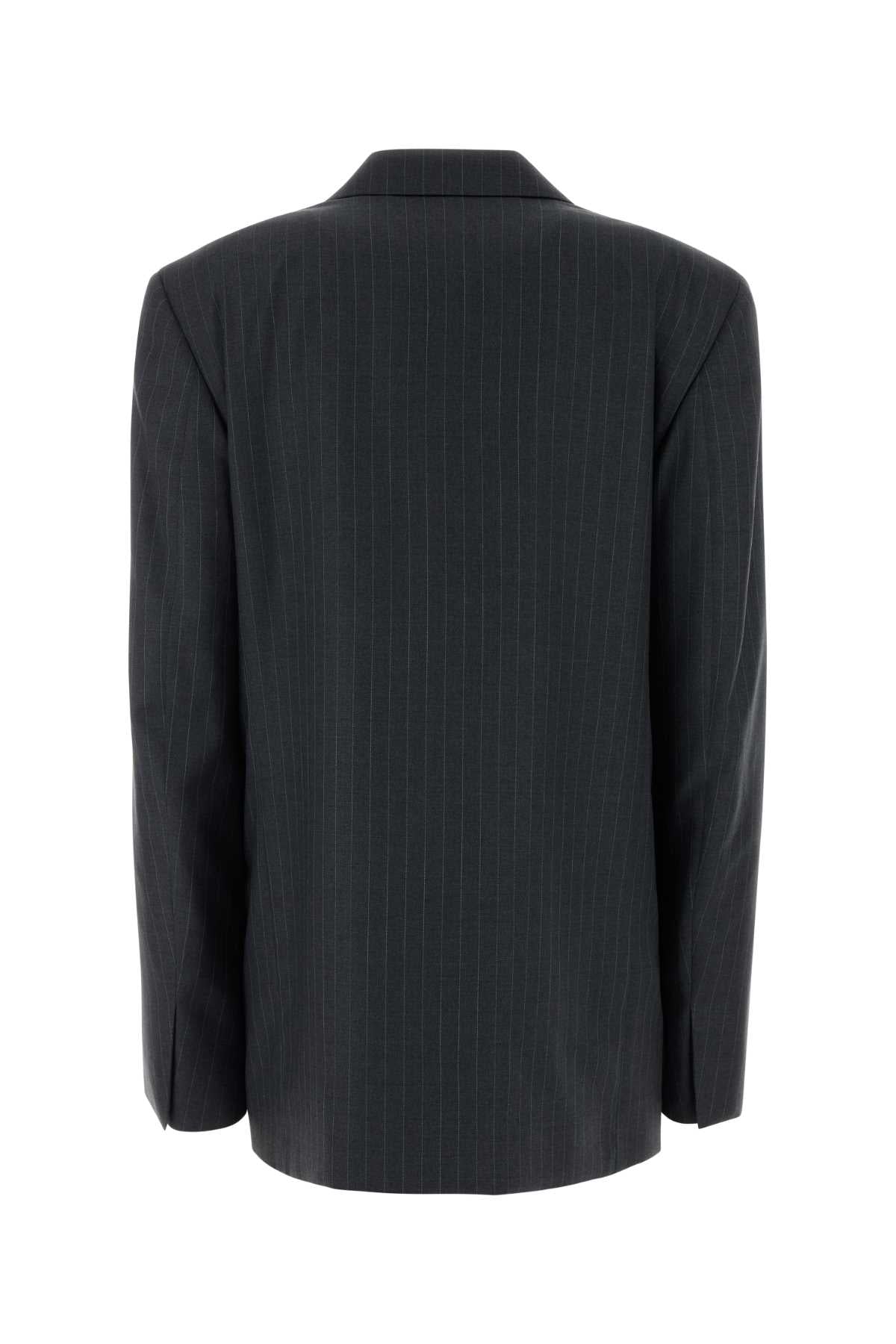 Gucci Women Embroidered Wool Blazer