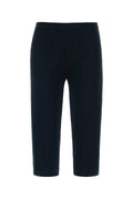 Gucci Women Midnight Blue Polyester Blend Leggings