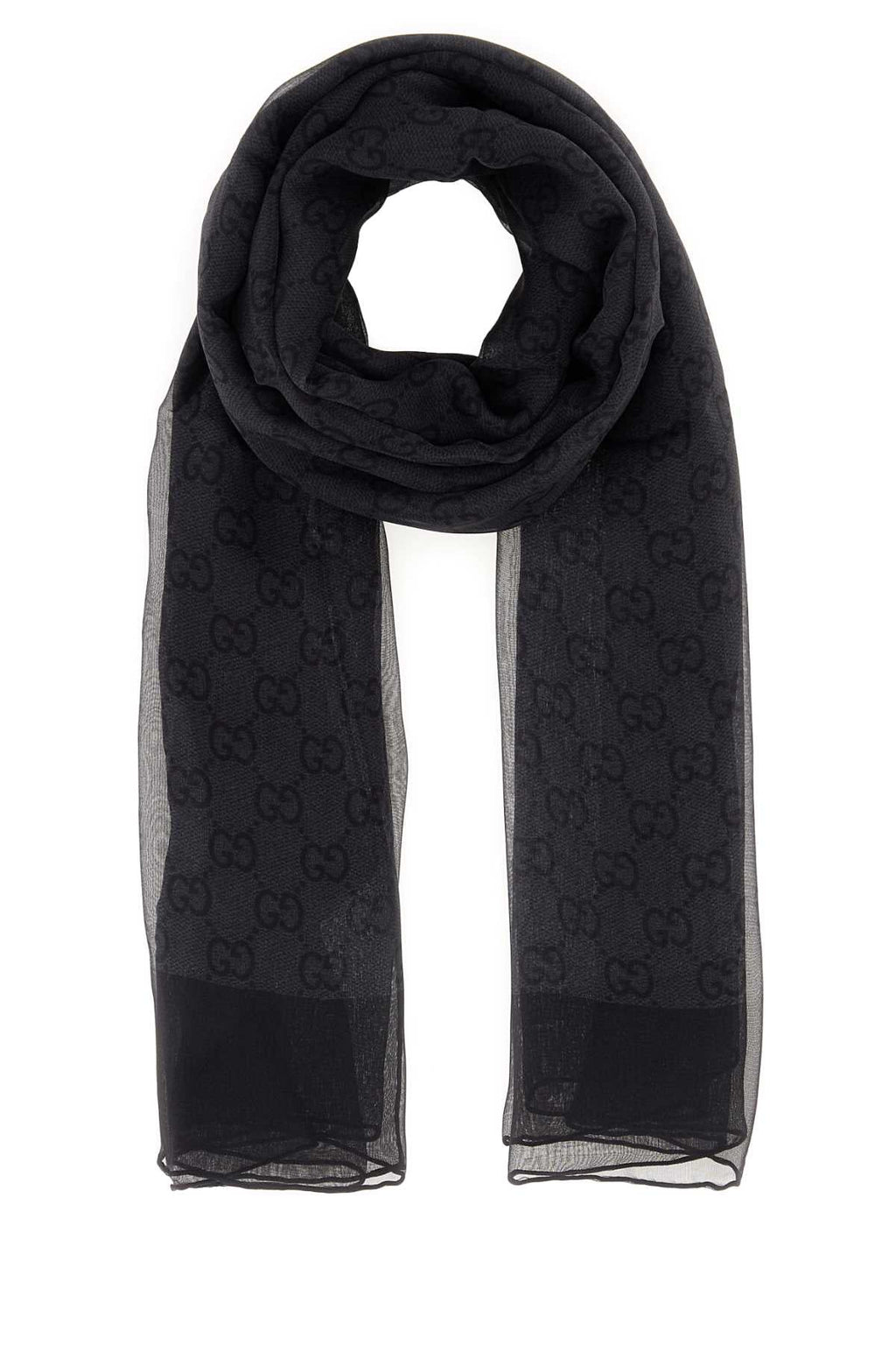 Gucci Women Printed Chiffon Foulard