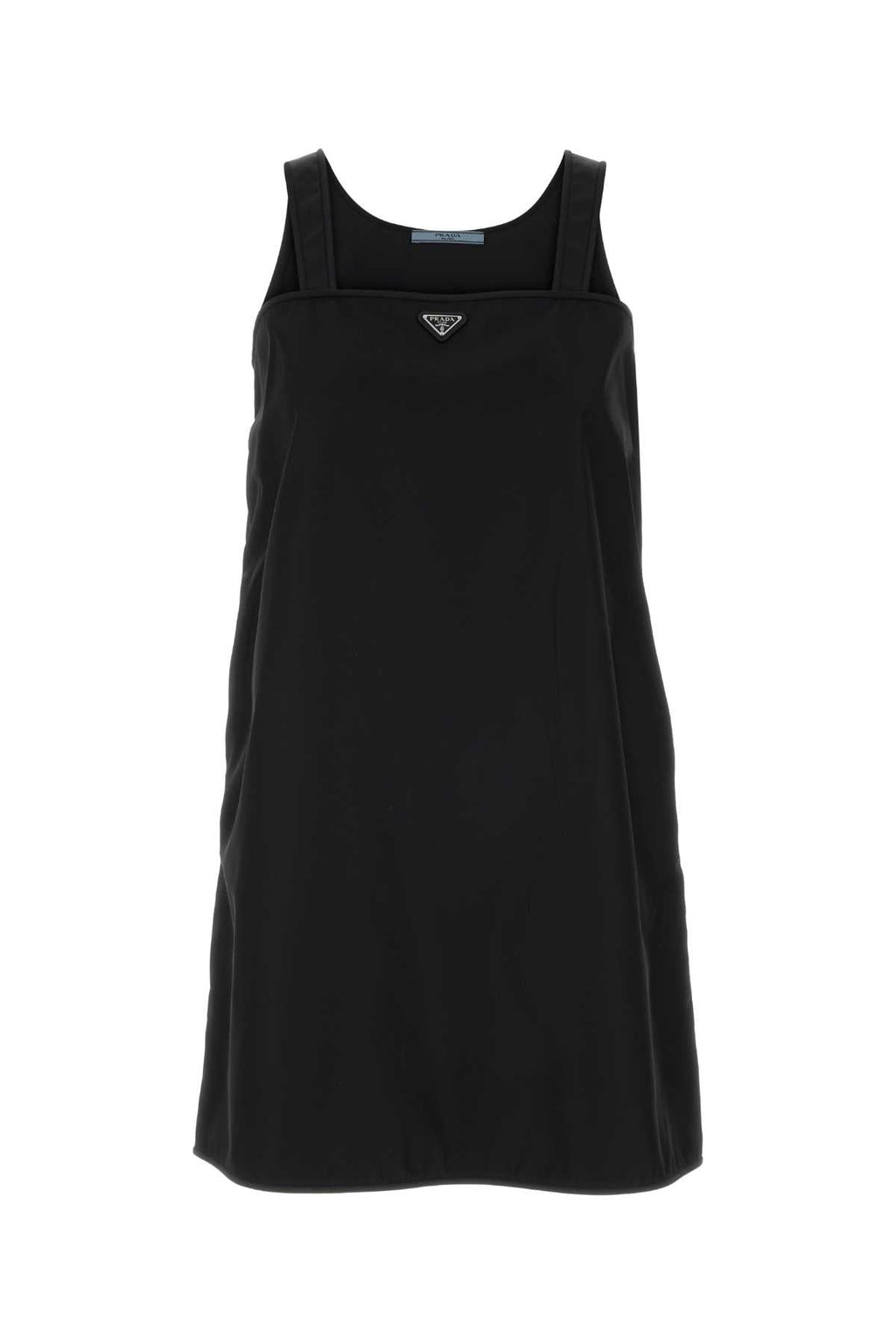 Prada Women Black Re-Nylon Mini Dress