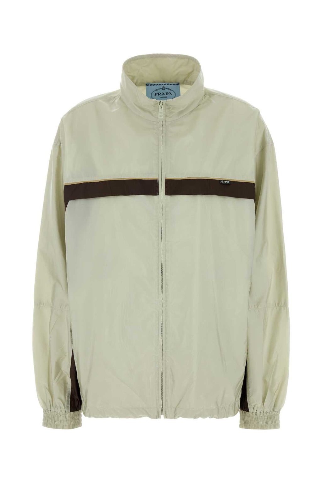 Prada Women Two-Tone Re-Nylon Windbreaker