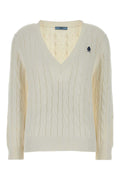 Prada Women White Cotton Sweater