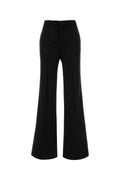 Chloe Women Black Wool Pant