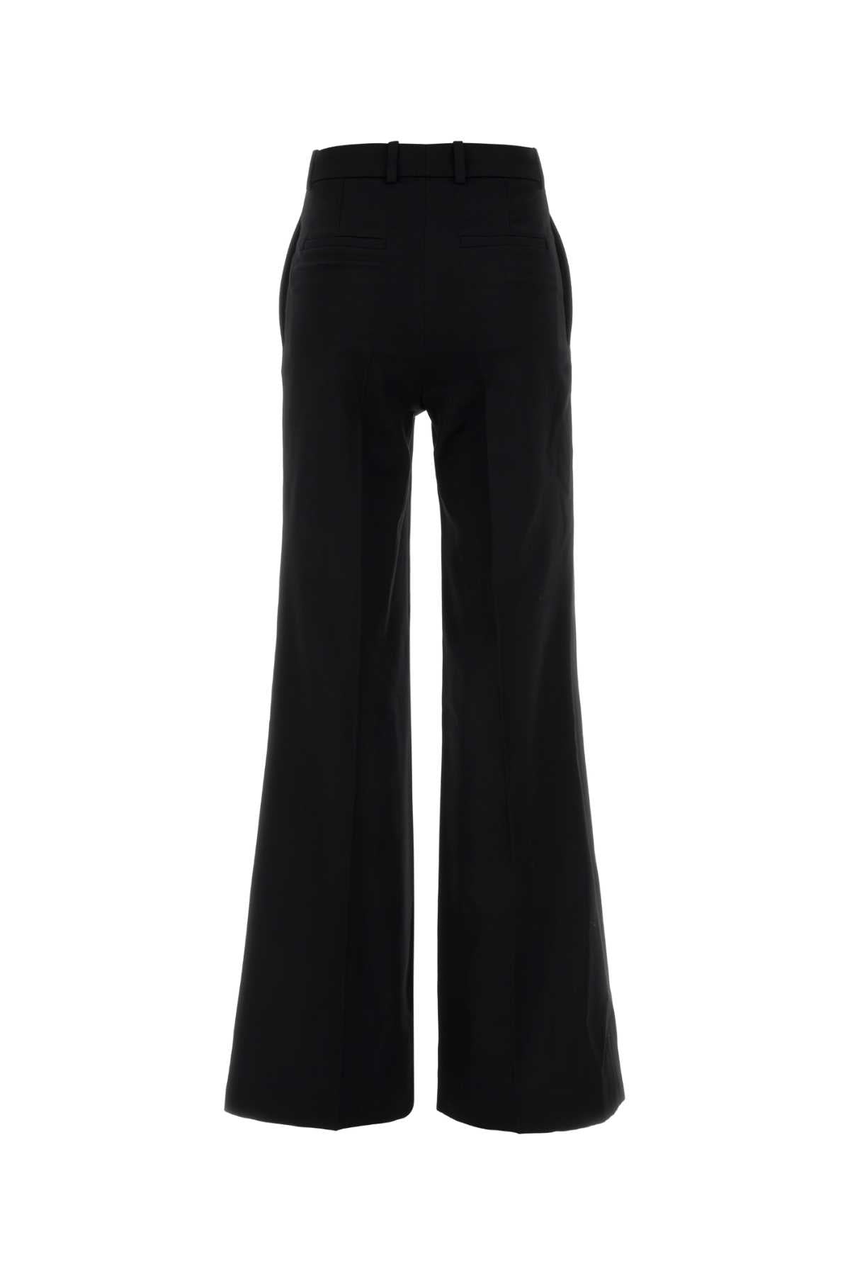 Chloe Women Black Wool Pant