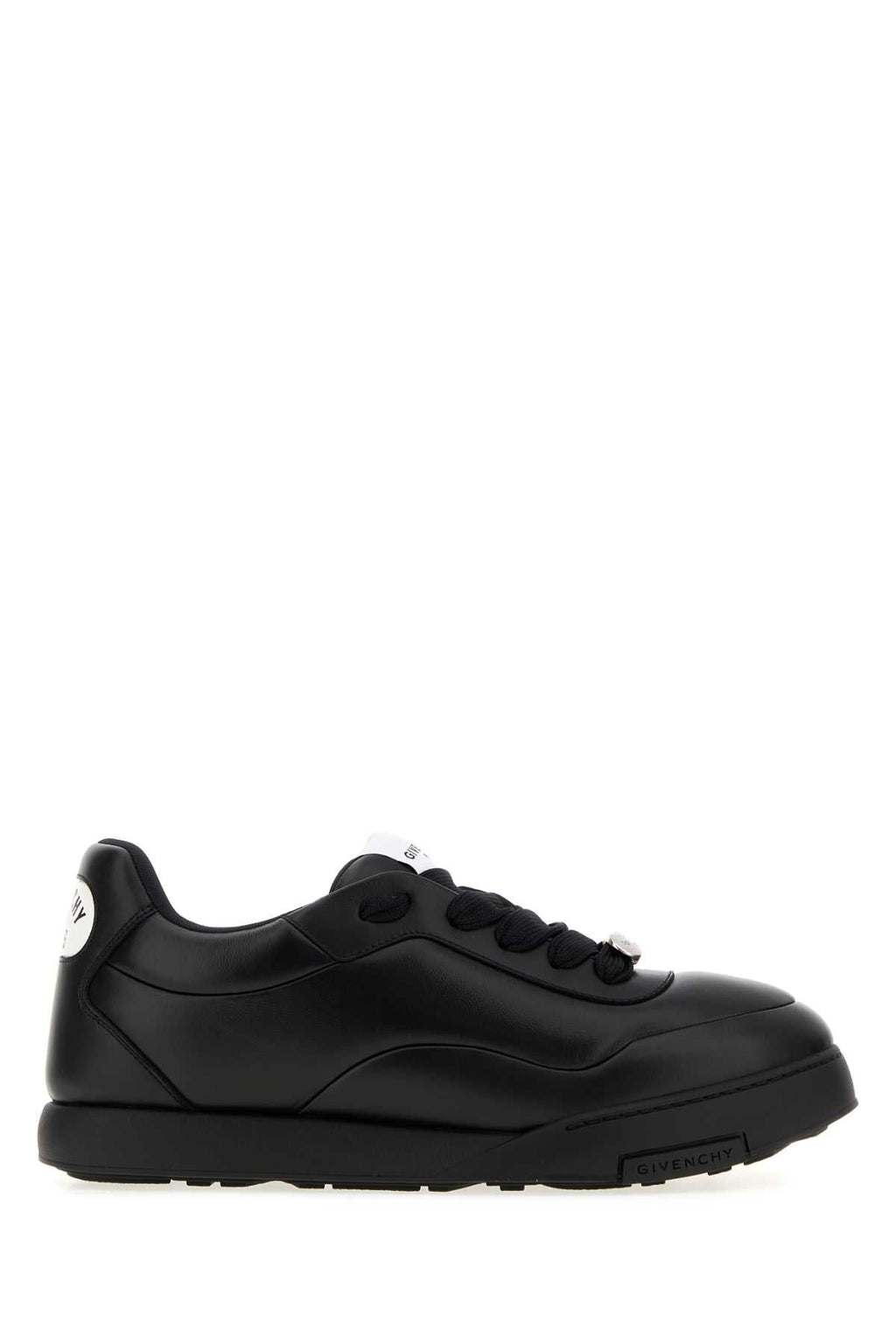 Givenchy Men Black Nappa Leather Givenchy Puffy Yard Sneakers
