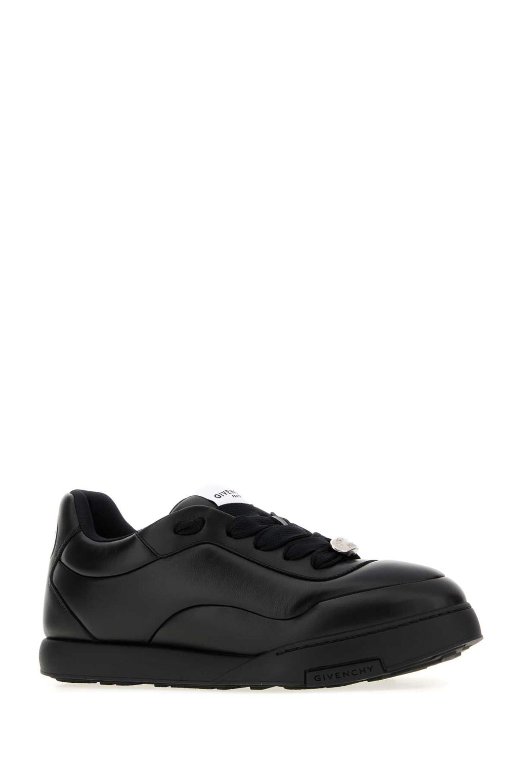 Givenchy Men Black Nappa Leather Givenchy Puffy Yard Sneakers