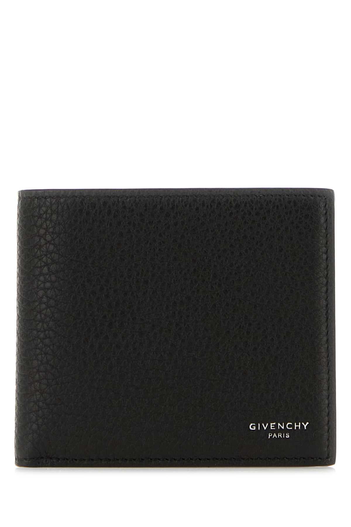 Givenchy Men Black Leather Wallet