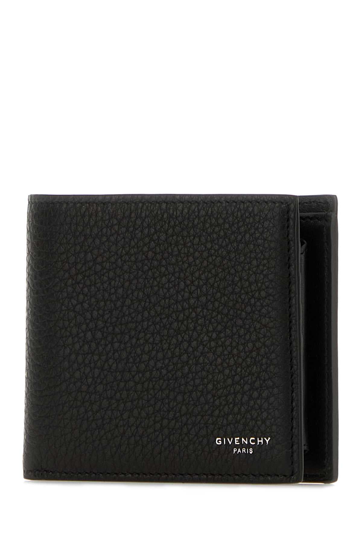 Givenchy Men Black Leather Wallet