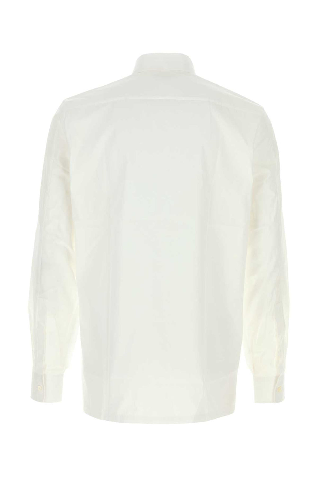 Givenchy Men White Poplin Shirt