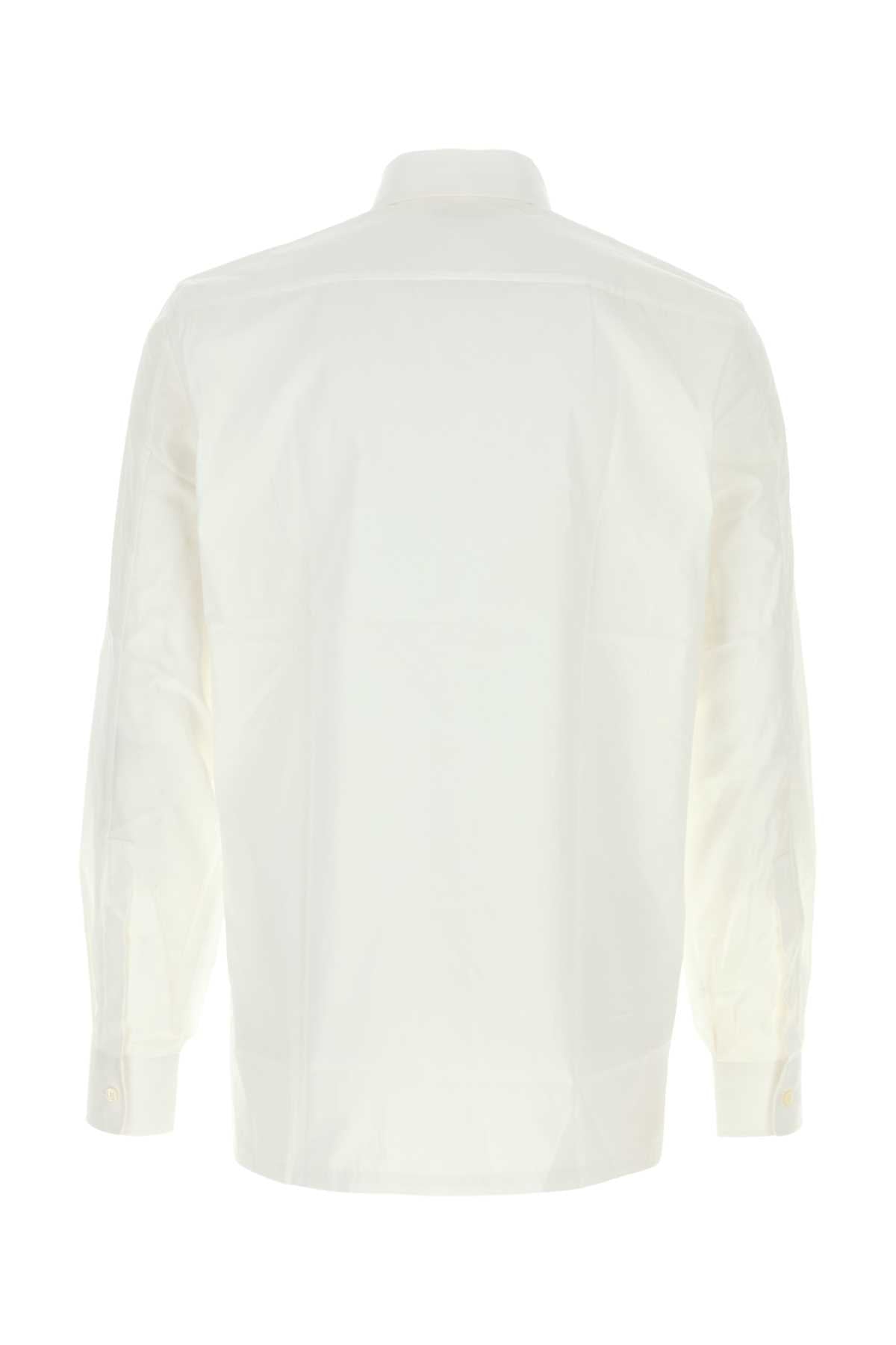 Givenchy Men White Poplin Shirt