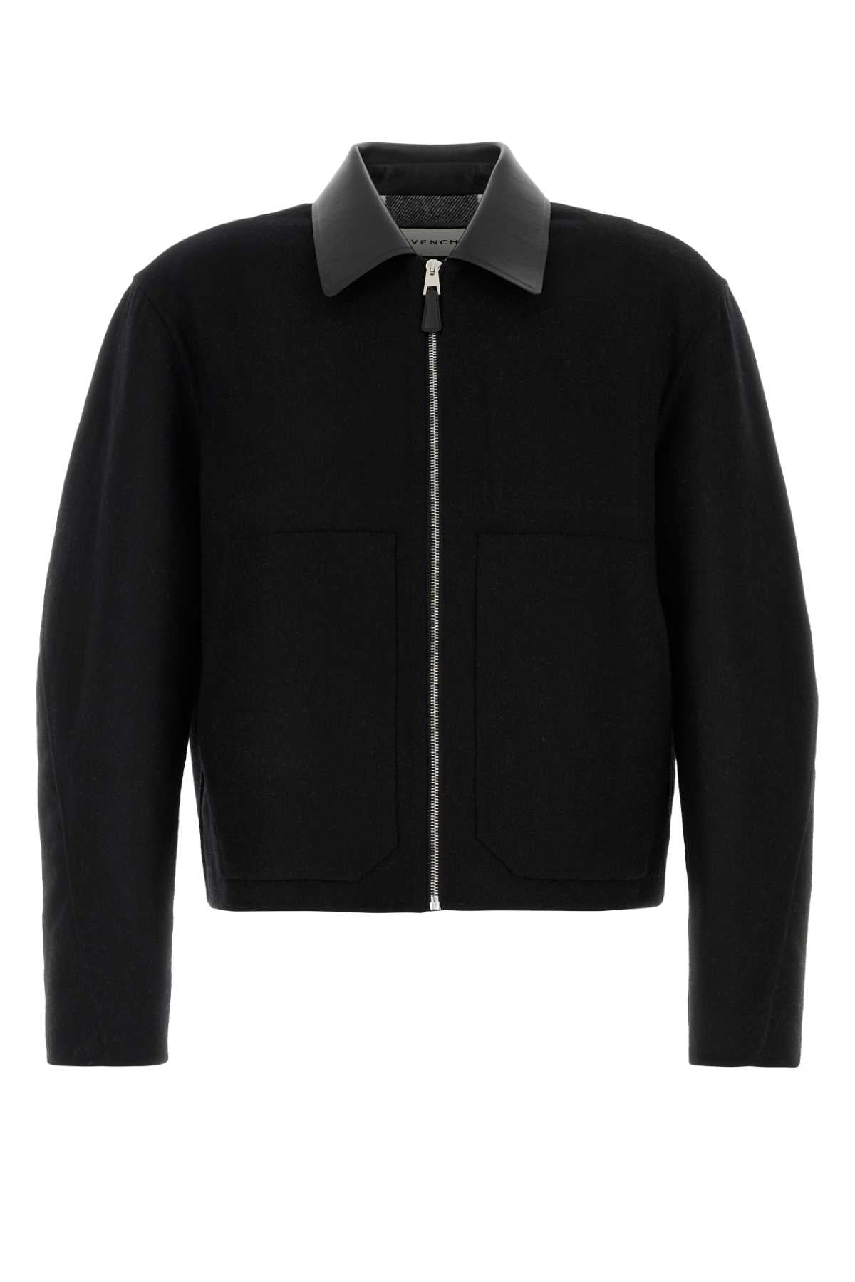 Givenchy Men Slate Wool Jacket