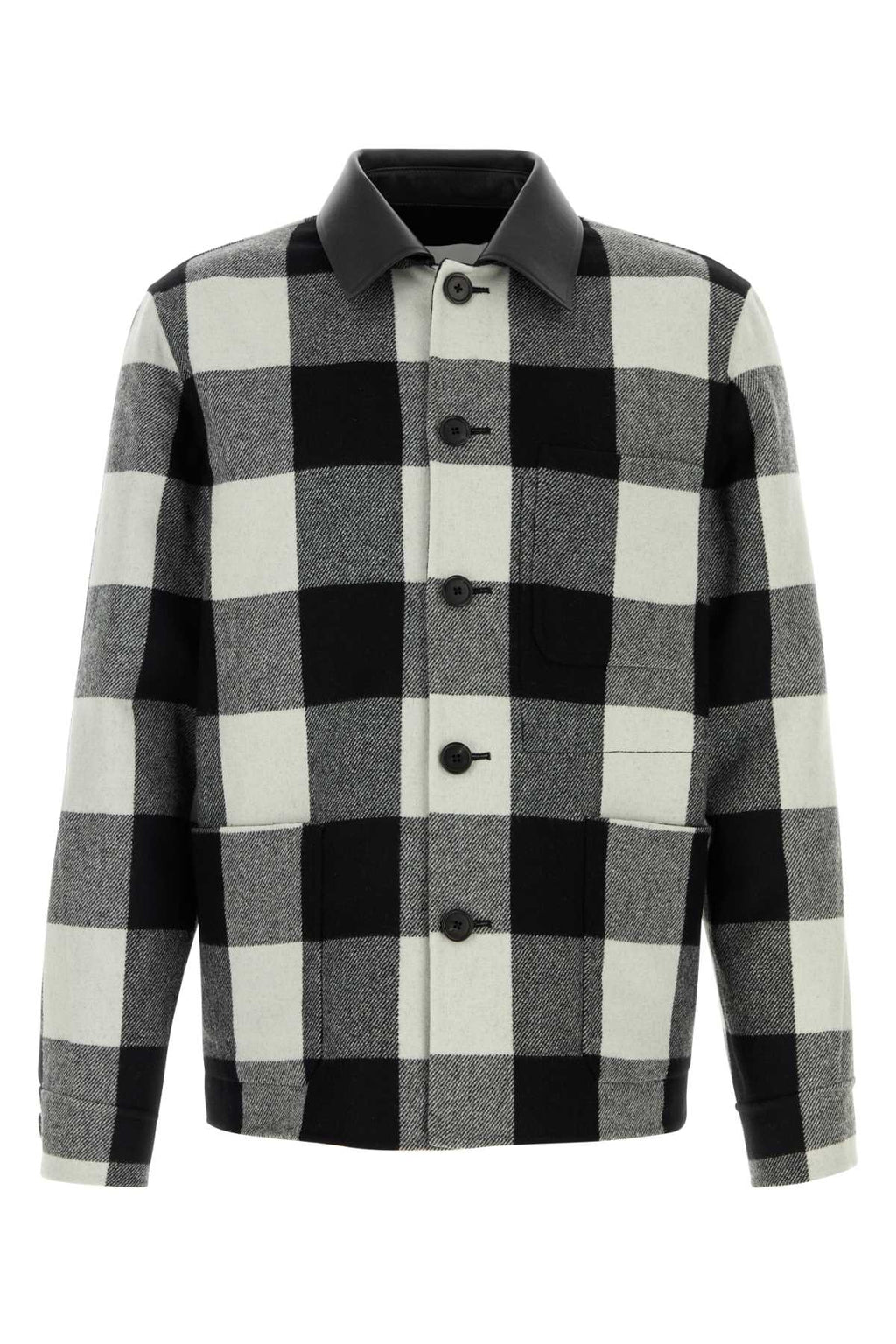 Givenchy Men Embroidered Wool Shirt