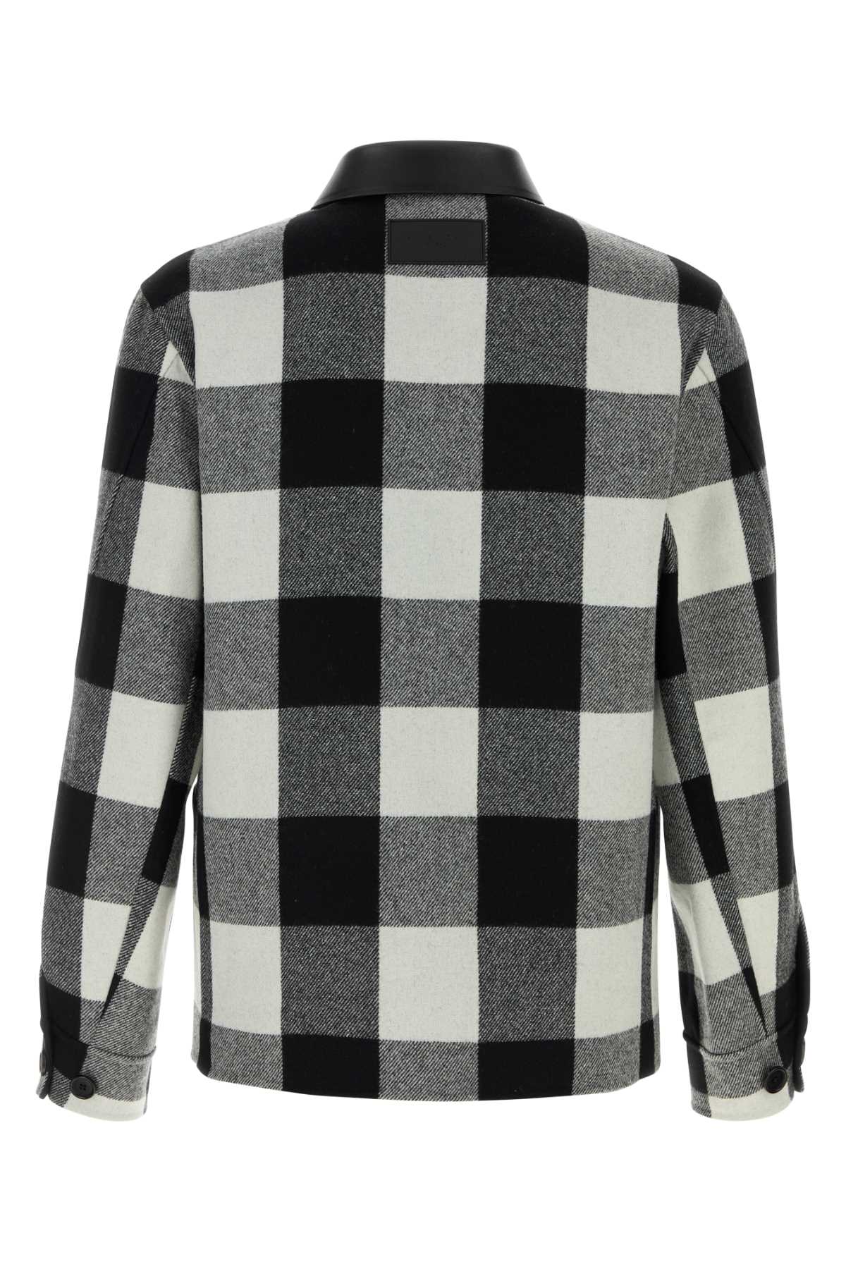 Givenchy Men Embroidered Wool Shirt