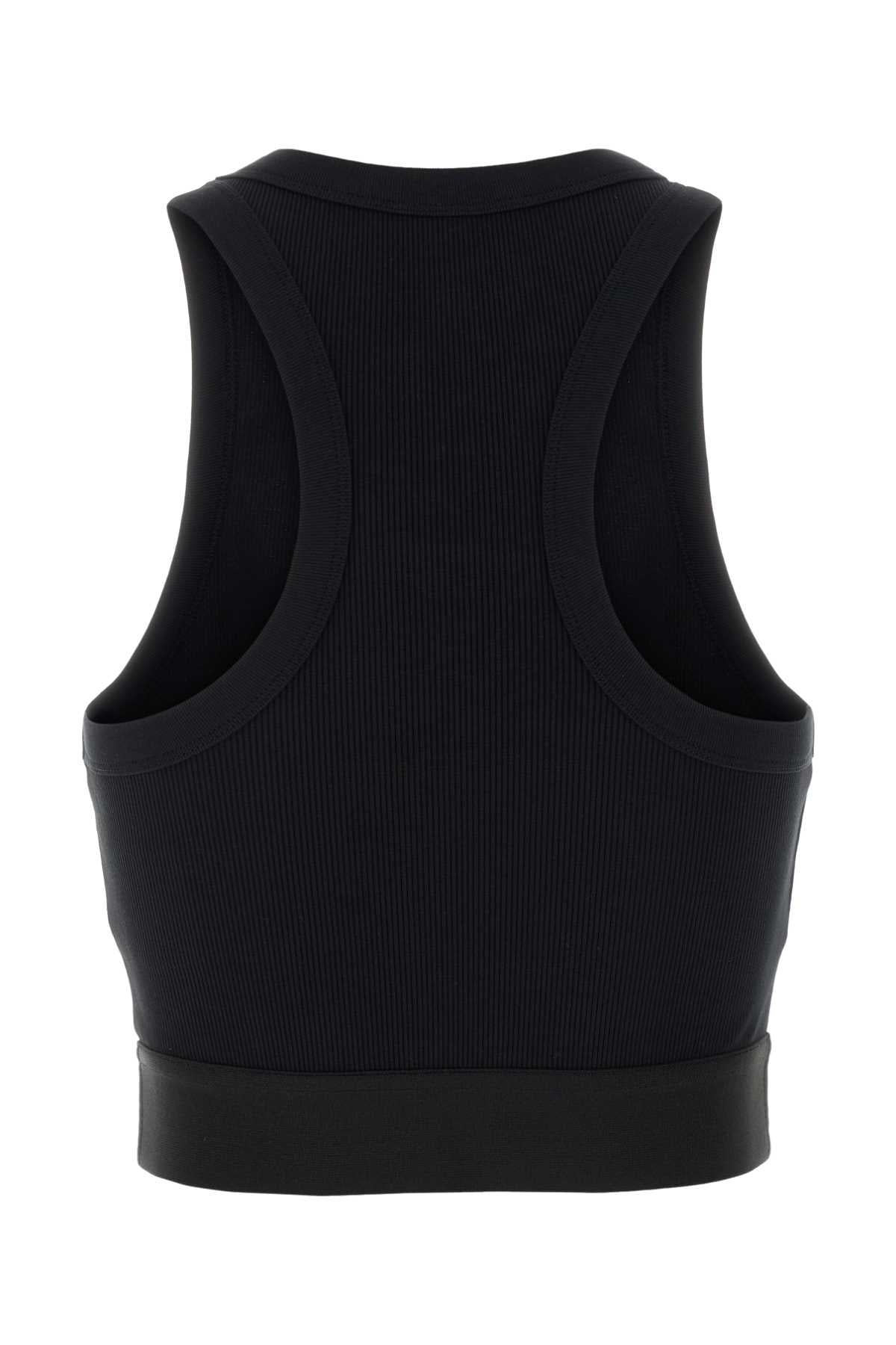 Givenchy Women Black Stretch Cotton Top