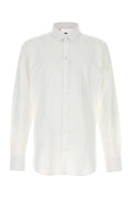 Dolce & Gabbana Men White Poplin Shirt