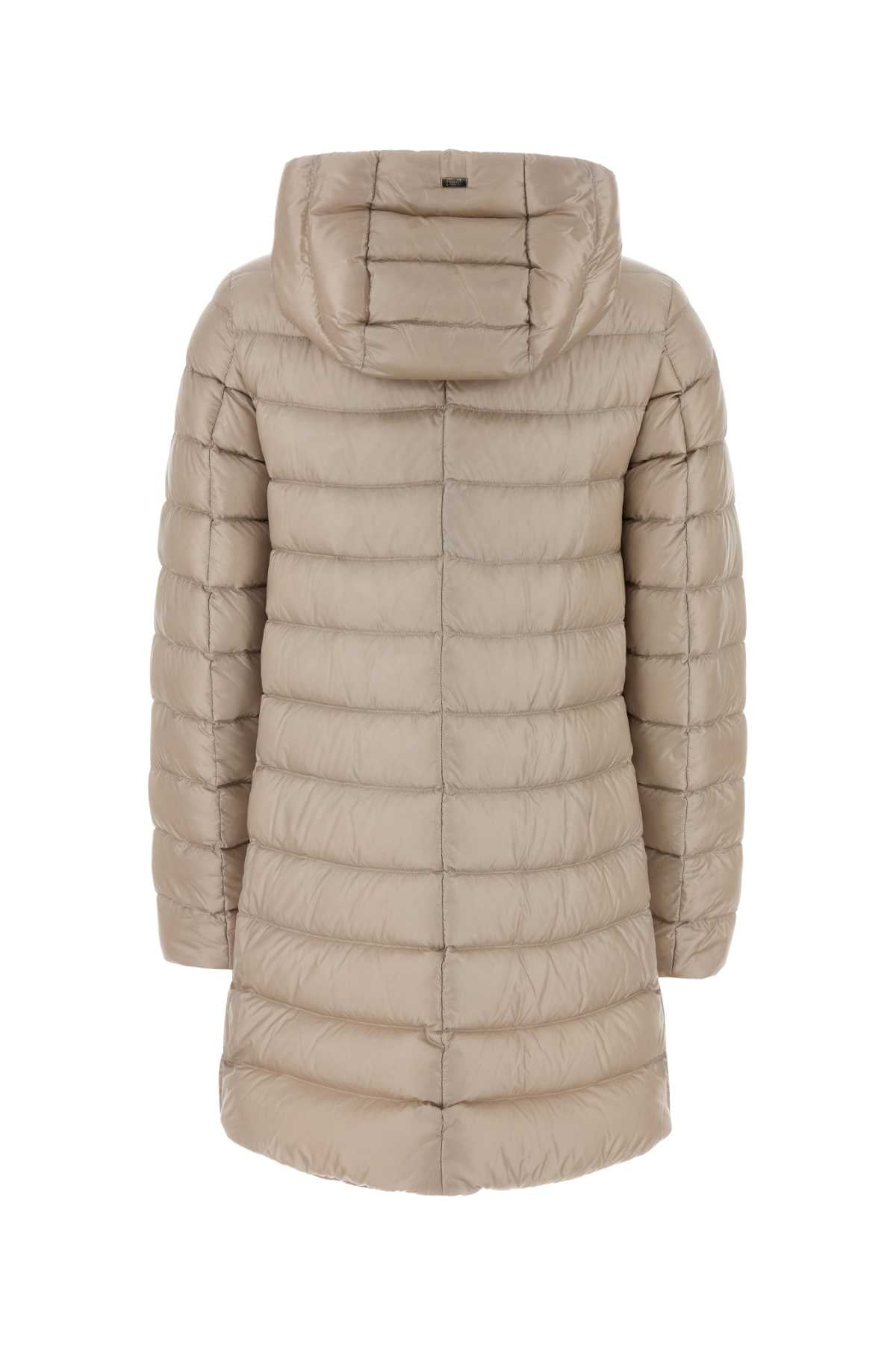 Herno Women Sand Nylon Down Jacket