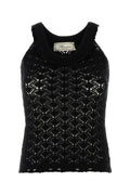 Blumarine Women Black Knit Top