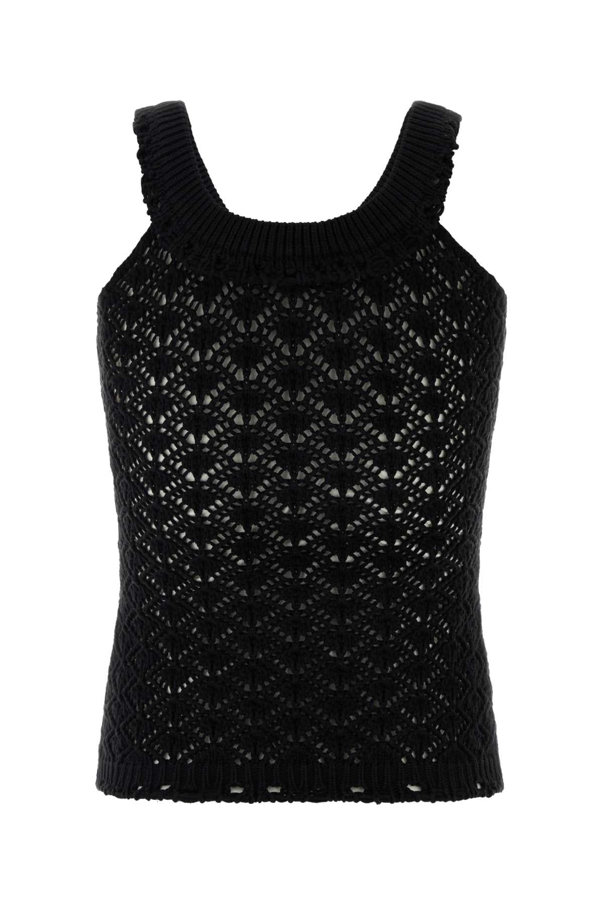 Blumarine Women Black Knit Top