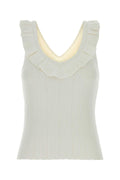 Blumarine Women White Knit Top