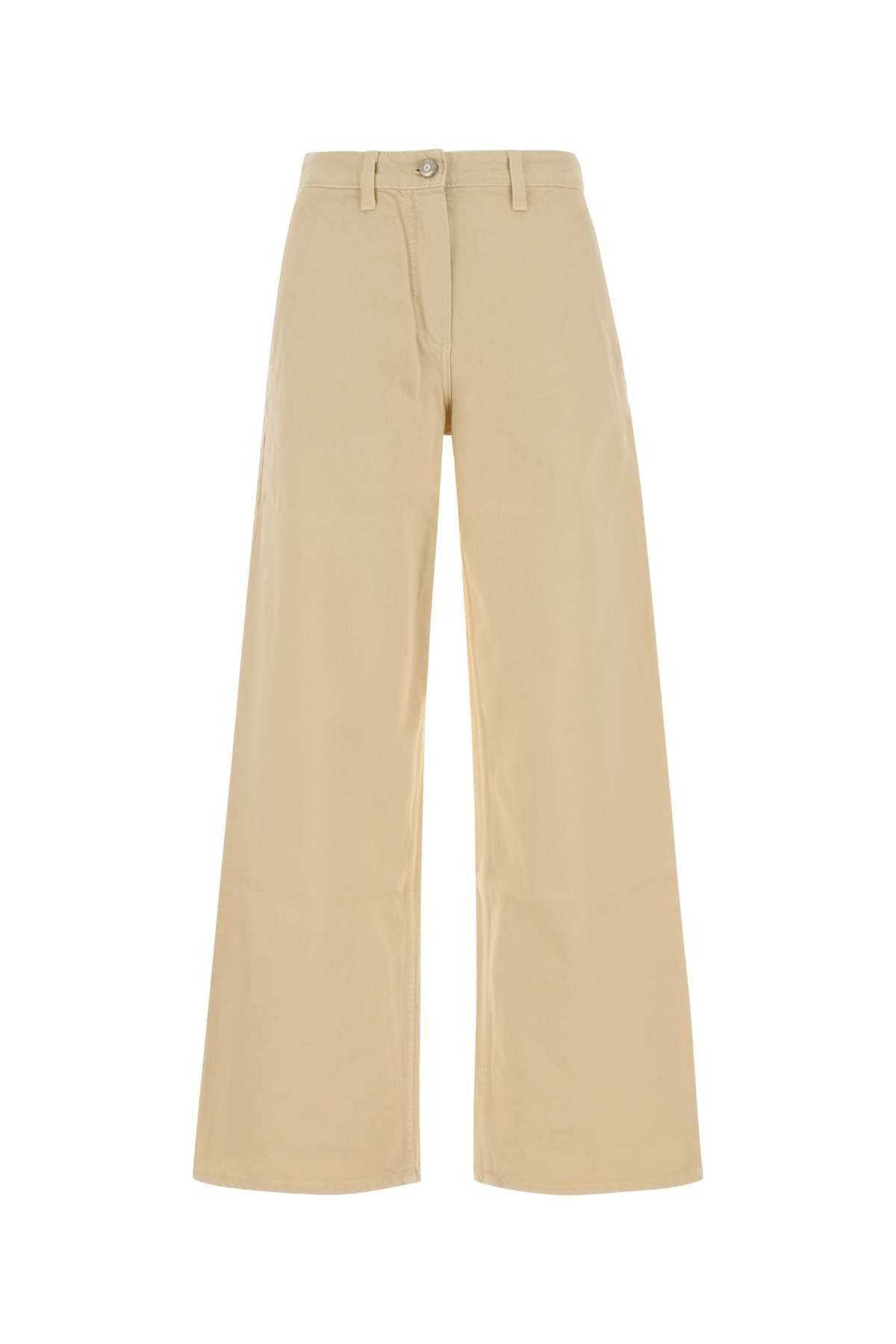 Magda Butrym Women Sand Denim Jeans