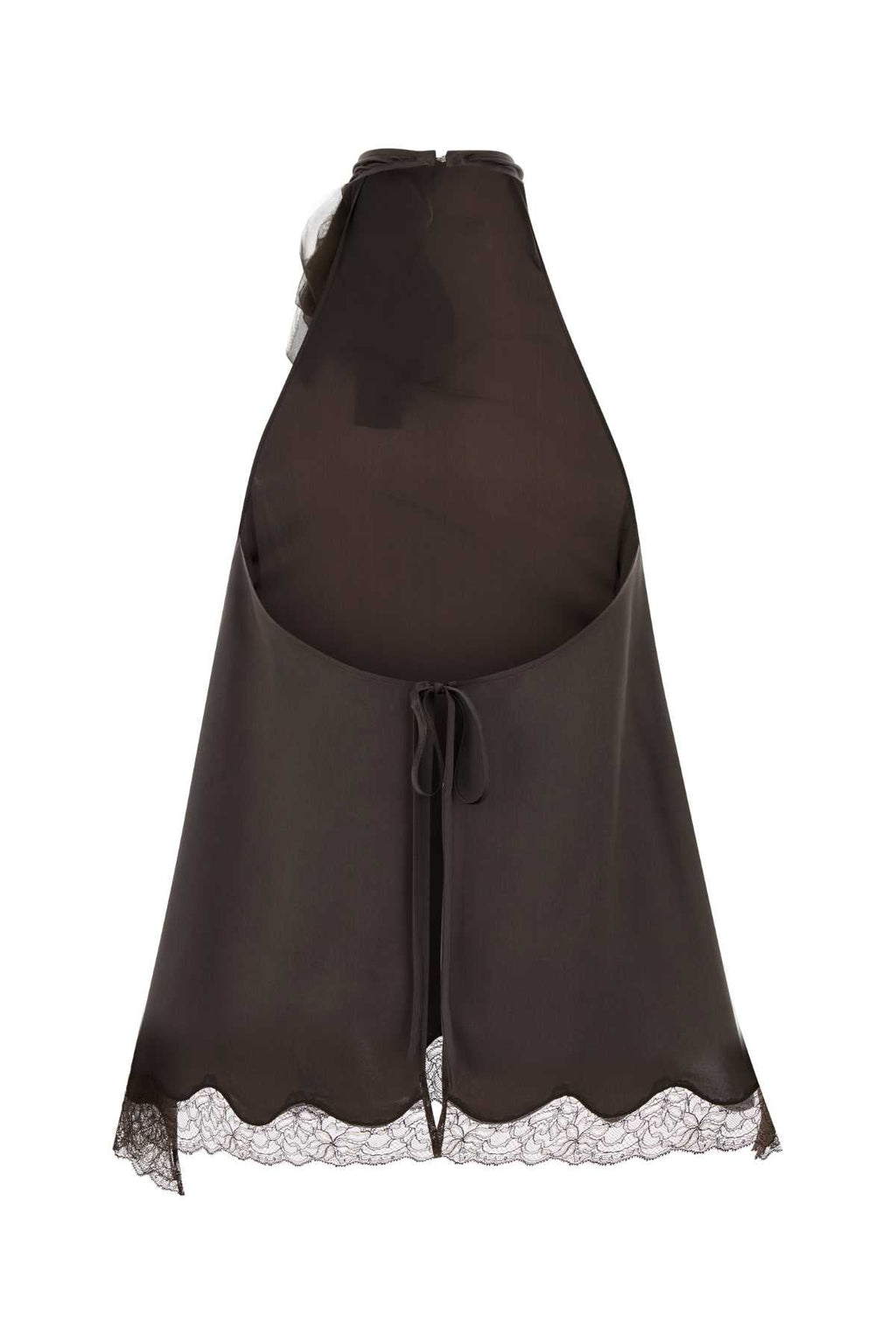Magda Butrym Women Chocolate Satin Top