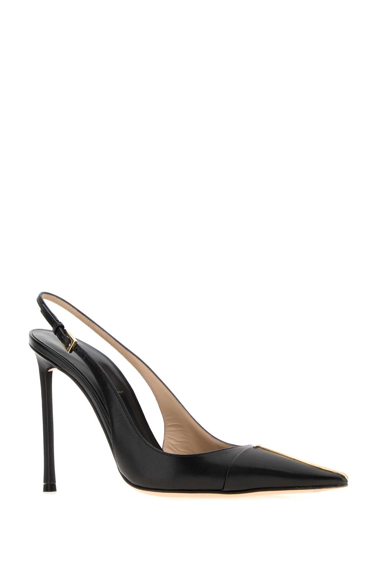 Tom Ford Women Black Leather Pumps
