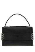 Jw Anderson Women Black Leather Small Loafer Handbag
