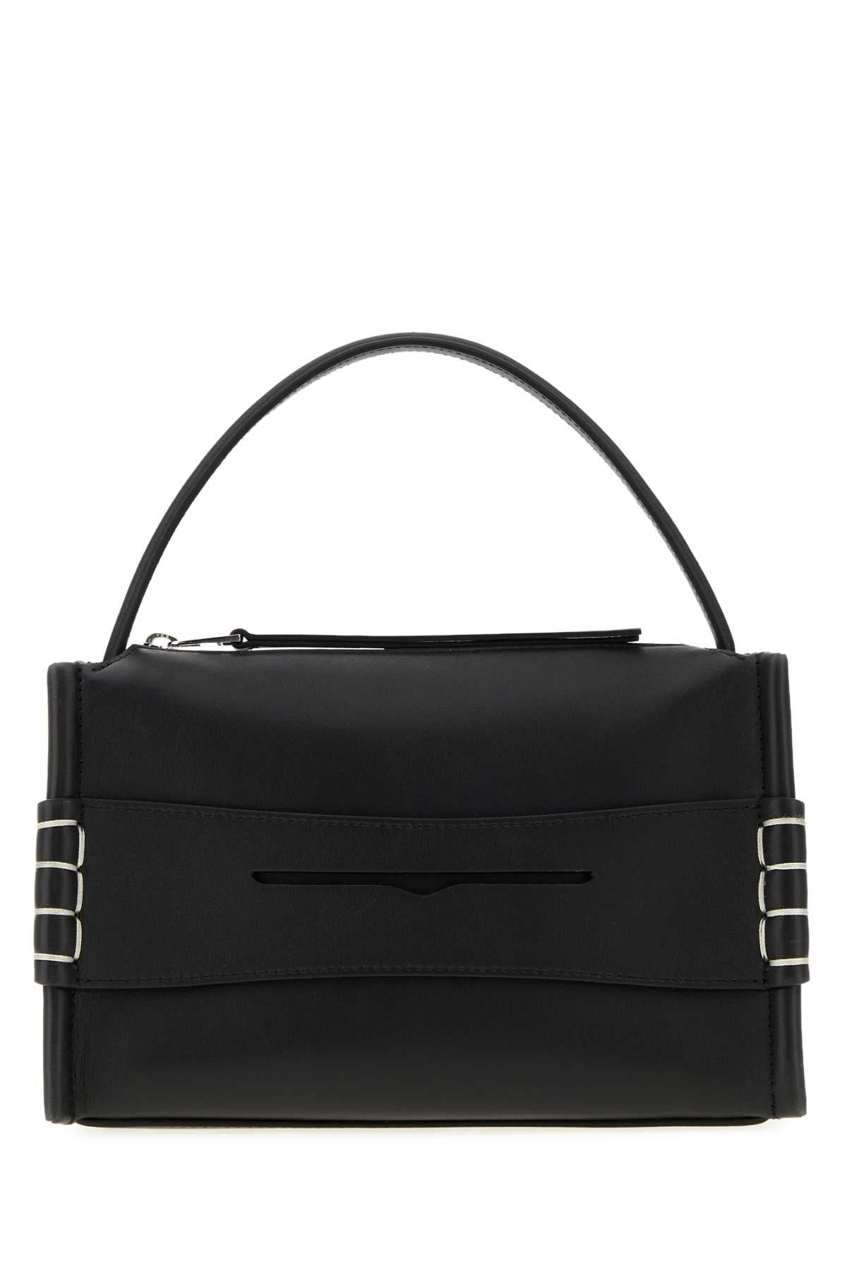 Jw Anderson Women Black Leather Small Loafer Handbag