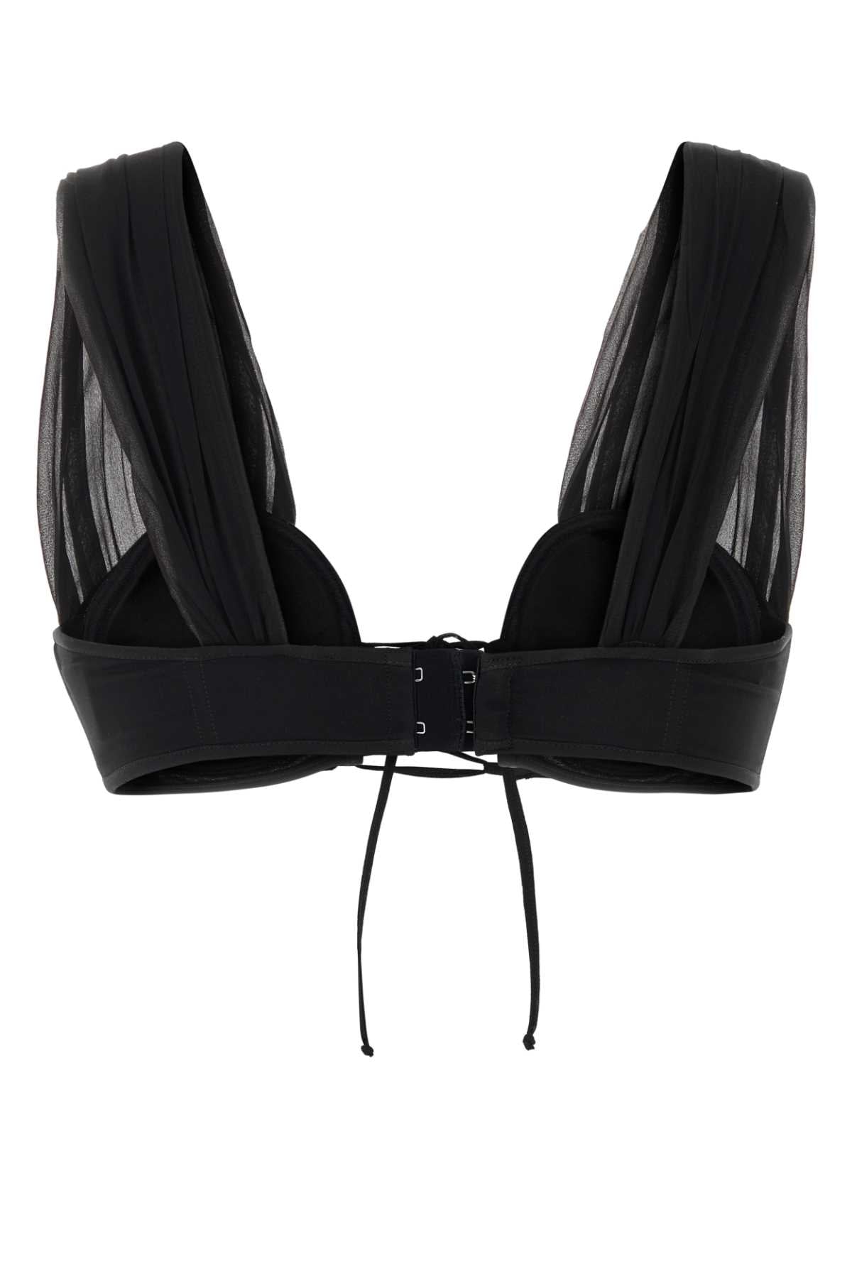 Giuseppe Di Morabito Women Black Silk Bra