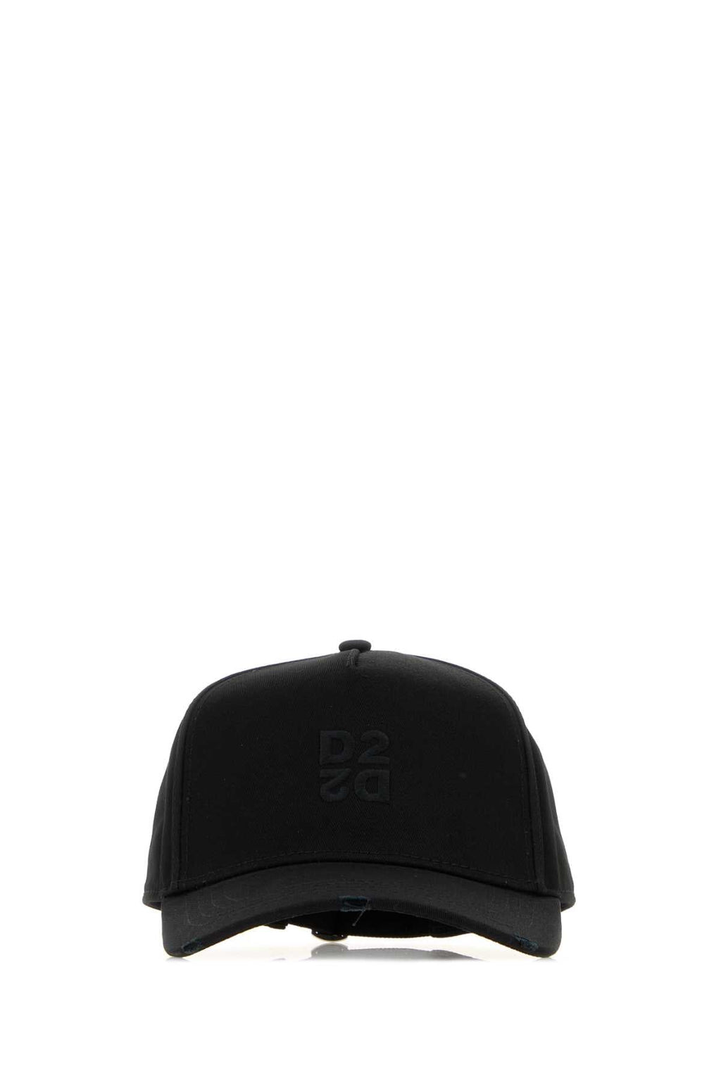 Dsquared Men Black Cotton Baseball Cap