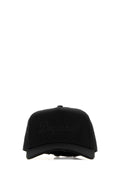 Dsquared Men Black Cotton Baseball Cap