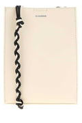 Jil Sander Women Ivory Leather Small Tangle Shoulder Bag