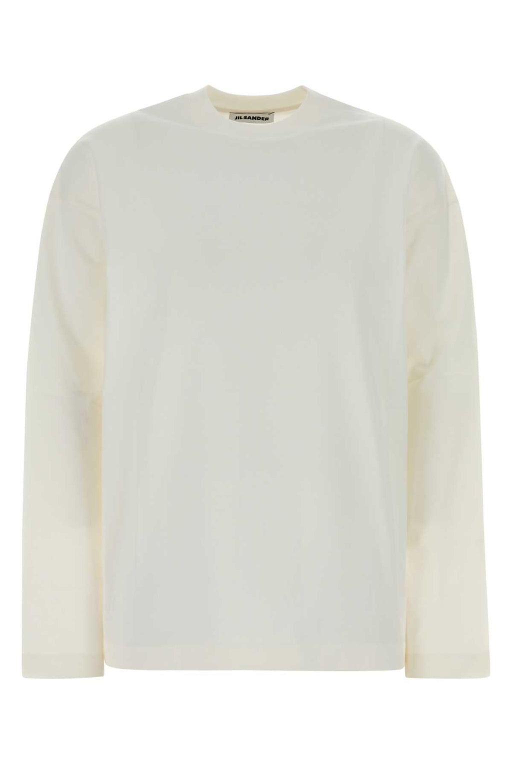 Jil Sander Women White Cotton T-Shirt