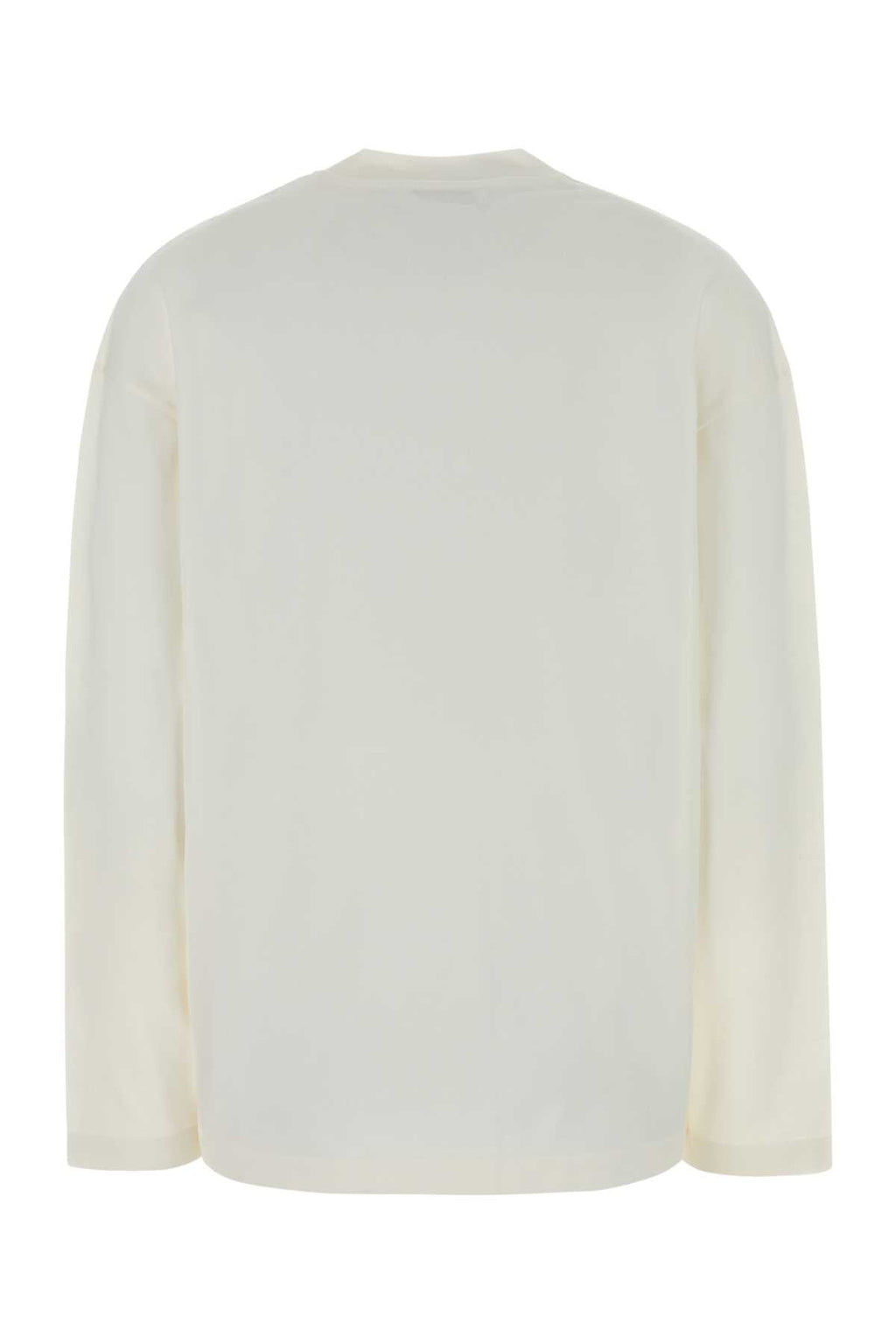 Jil Sander Women White Cotton T-Shirt