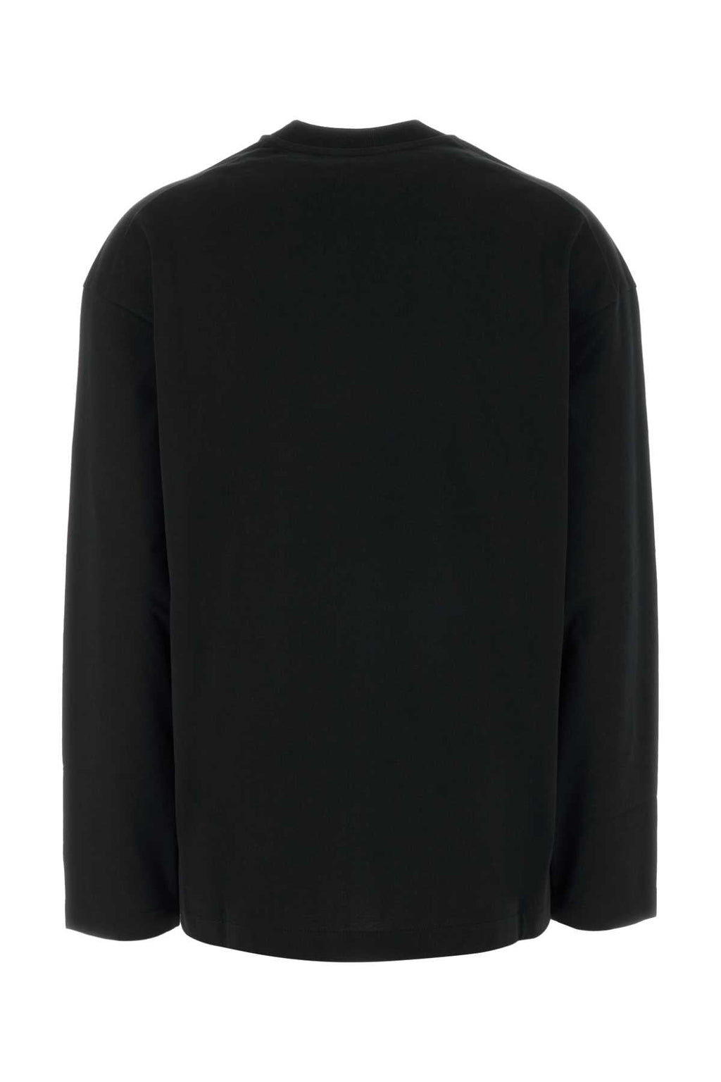 Jil Sander Women Black Cotton T-Shirt