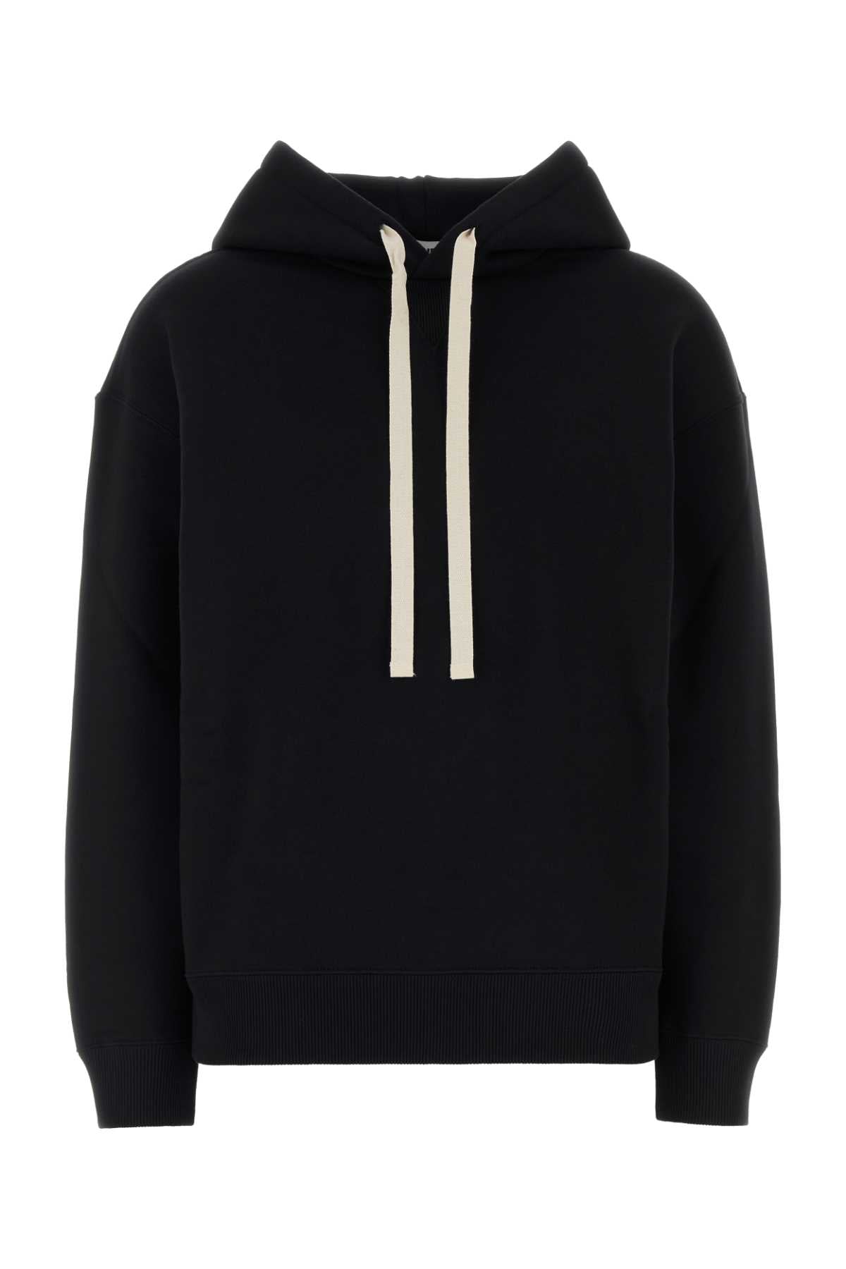 Jil Sander Women Black Cotton Sweatshirt