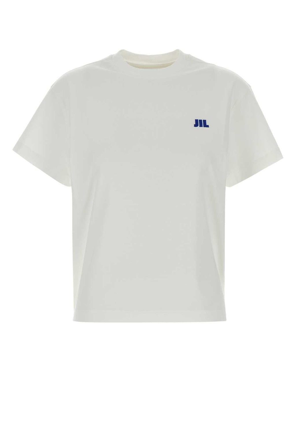 Jil Sander Women White Cotton T-Shirt